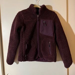 Women’s Eddie Bauer Purple Chilali Fleece Full Zip Jacket Size XS